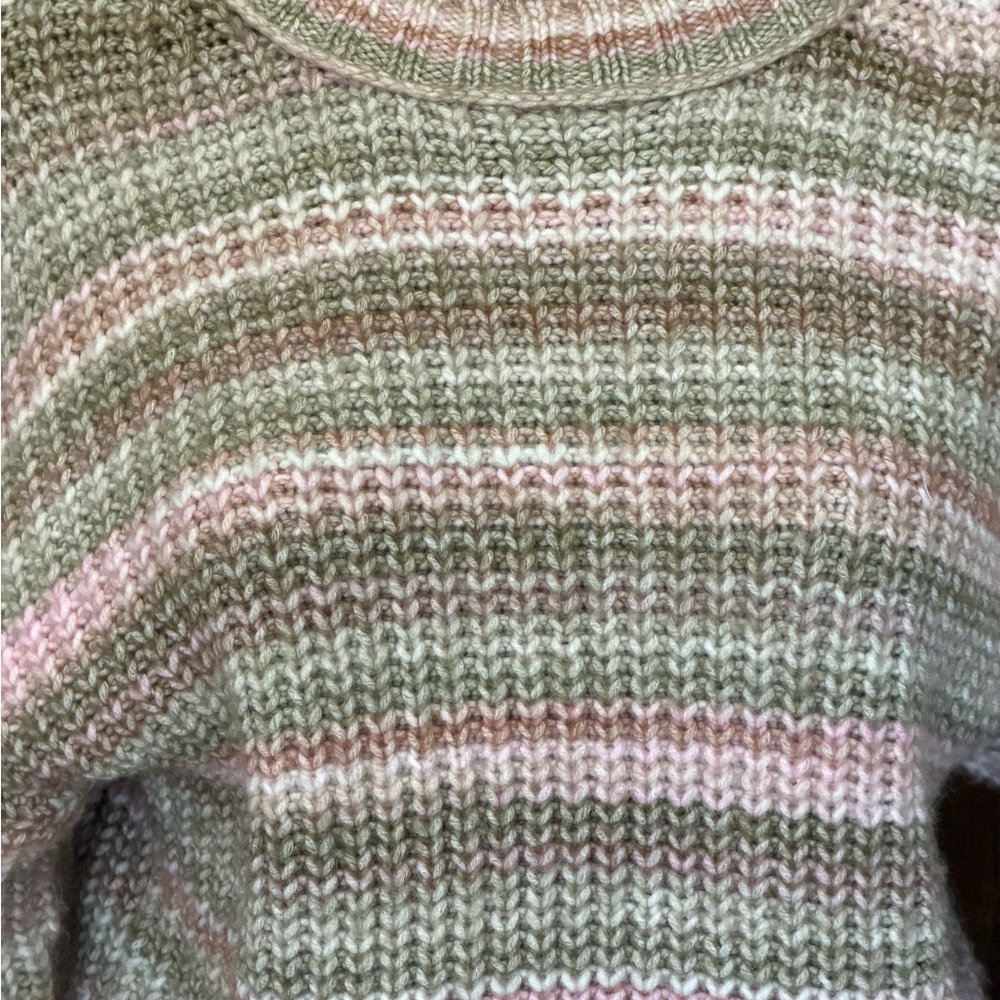 BP Multicolor Striped Crew Neck Sweater New With Tags - Picture 5 of 14